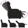 Sillón reclinable eléctrico tela de microfibra negro | Foro24.es | Tu tienda online para hogar, jardín y más Foro24.es