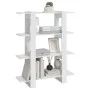 Glänzend weißes Regal/Raumteiler 100 x 30 x 123,5 cm von vidaXL, Bücherregale und Regale - Ref: Foro24-811544, Preis: 42,39 €...