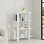 Glänzend weißes Regal/Raumteiler 100 x 30 x 123,5 cm von vidaXL, Bücherregale und Regale - Ref: Foro24-811544, Preis: 42,39 €...