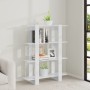 Glänzend weißes Regal/Raumteiler 100 x 30 x 123,5 cm von vidaXL, Bücherregale und Regale - Ref: Foro24-811544, Preis: 42,39 €...