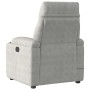 Sillón reclinable masaje eléctrico tela microfibra gris claro | Foro24.es | Tu tienda online para hogar, jardín y más Foro24.es
