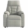 Sillón reclinable elevable tela de microfibra gris claro | Foro24.es | Tu tienda online para hogar, jardín y más Foro24.es