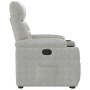 Sillón reclinable elevable tela de microfibra gris claro | Foro24.es | Tu tienda online para hogar, jardín y más Foro24.es
