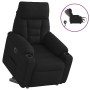 Sillón eléctrico reclinable elevable tela microfibra negro | Foro24.es | Tu tienda online para hogar, jardín y más Foro24.es