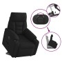 Sillón eléctrico reclinable elevable tela microfibra negro de , Sillones - Ref: Foro24-3303104, Precio: 305,60 €