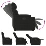 Sillón eléctrico reclinable elevable tela microfibra negro | Foro24.es | Tu tienda online para hogar, jardín y más Foro24.es