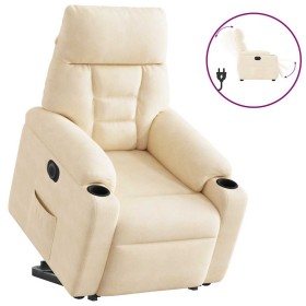 Sillón eléctrico reclinable elevable tela