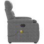 Sillón masaje eléctrico reclinable elevable tela gris oscuro | Foro24.es | Tu tienda online para hogar, jardín y más Foro24.es