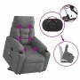 Sillón masaje eléctrico reclinable elevable tela gris oscuro | Foro24.es | Tu tienda online para hogar, jardín y más Foro24.es