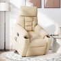 Sillón masaje eléctrico reclinable elevable tela crema | Foro24.es | Tu tienda online para hogar, jardín y más Foro24.es