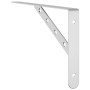 Soportes de estante 4 uds acero inoxidable 30x2,5x15,5 cm by , Shelves and shelves - Ref: Foro24-30299, Price: 24,36 €, Disco...