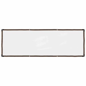 Lona transparente con ojales polietileno 1x3 m
