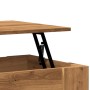 Mesa de centro madera de ingeniería roble artesanal 79x49x41 cm by , Coffee table - Ref: Foro24-856929, Price: 97,61 €, Disco...