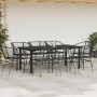 Juego de comedor jardín 9 piezas ratán polivinílico negro von , Gartensets - Ref: Foro24-3334589, Preis: 534,99 €, Rabatt: %