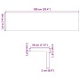 Peldaños escalera 8 uds sin tratar 100x30x2 cm de , Alfombrillas para escalones - Ref: Foro24-3282914, Precio: 320,69 €, Desc...