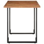 Mesa de comedor 140x70x75 cm madera maciza acacia | Foro24.es | Tu tienda online para hogar, jardín y más Foro24.es