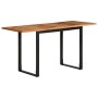 Mesa de comedor 140x70x75 cm madera maciza acacia | Foro24.es | Tu tienda online para hogar, jardín y más Foro24.es