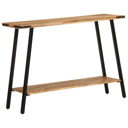 Mesa consola de madera maciza de mango 110x30x75 cm de , Mesas auxiliares - Ref: Foro24-373615, Precio: 118,12 €, Descuento: %