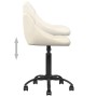 Silla de comedor de terciopelo crema | Foro24.es | Tu tienda online para hogar, jardín y más Foro24.es