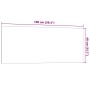 Pizarra magnética de pared vidrio templado negro 100x40 cm von , Whiteboards - Ref: Foro24-4008610, Preis: 37,20 €, Rabatt: %