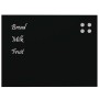 Pizarra magnética de pared vidrio templado negro 80x60 cm | Foro24.es | Tu tienda online para hogar, jardín y más Foro24.es