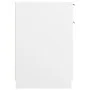 Schreibtischschrank aus weißem Sperrholz, 33,5 x 50 x 75 cm von vidaXL, Schließfächer und Lagerschränke - Ref: Foro24-811502,...