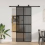 Puerta corredera con herrajes negro 90x205 cm vidrio templado von , Türen - Ref: Foro24-3375836, Preis: 281,01 €, Rabatt: %