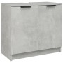 Badezimmerschrank Sperrholz grau Beton 64,5x33,5x59 cm von vidaXL, Schließfächer und Lagerschränke - Ref: Foro24-811308, Prei...