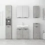 Badezimmerschrank Sperrholz grau Beton 64,5x33,5x59 cm von vidaXL, Schließfächer und Lagerschränke - Ref: Foro24-811308, Prei...