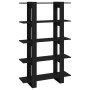 Schwarzes Regal/Raumteiler 100x30x160 cm von vidaXL, Bücherregale und Regale - Ref: Foro24-811530, Preis: 64,51 €, Rabatt: %