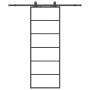 Puerta corredera con juego herrajes negro 76x205 cm ESG vidrio | Foro24.es | Tu tienda online para hogar, jardín y más Foro24.es