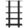 Estantería/divisor de espacios negro 100x30x160 cm de vidaXL, Librerías y estanterías - Ref: Foro24-811530, Precio: 63,73 €, ...