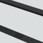 Puerta corredera con juego herrajes negro 76x205 cm ESG vidrio | Foro24.es | Tu tienda online para hogar, jardín y más Foro24.es