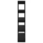 Estantería/divisor de espacios negro 100x30x160 cm de vidaXL, Librerías y estanterías - Ref: Foro24-811530, Precio: 63,73 €, ...