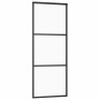 Puerta corredera con juego herrajes negro 76x205 cm ESG vidrio by , Doors - Ref: Foro24-3375841, Price: 205,83 €, Discount: %