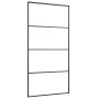 Puerta corredera set herrajes negra 102,5x205 cm ESG vidrio by , Doors - Ref: Foro24-3375860, Price: 258,12 €, Discount: %