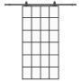 Puerta corredera con herrajes negro 102x205 cm ESG vidrio von , Türen - Ref: Foro24-3375855, Preis: 266,87 €, Rabatt: %
