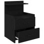 Mesitas de noche 2 unidades con 2 cajones negras 40x36,5x62 cm | Foro24.es | Tu tienda online para hogar, jardín y más Foro24.es