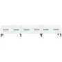 TV-Ständer aus weißem glänzendem Sperrholz 150x34,5x30 cm von vidaXL, TV-Möbel - Ref: Foro24-812651, Preis: 92,94 €, Rabatt: %