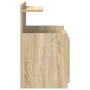 Mesitas de noche 2 unidades con 2 cajones roble Sonoma 40x36,5x62 cm by , Nightstands - Ref: Foro24-858637, Price: 80,14 €, D...