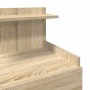 Mesitas de noche 2 unidades con 2 cajones roble Sonoma 40x36,5x62 cm by , Nightstands - Ref: Foro24-858637, Price: 80,14 €, D...