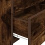 Mesilla de noche con 2 cajones roble ahumado 40x36,5x62 cm | Foro24.es | Tu tienda online para hogar, jardín y más Foro24.es