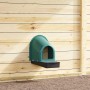 Nidos para gallinas (4 unidades, montaje en pared, plástico verde oscuro) von , Käfige und Lebensräume für Kleintiere - Ref: ...