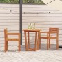 Sillas de jardín 2 unidades 50x53x80 cm Madera maciza Acacia