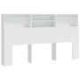 Weißes Kopfteilmöbel 180x19x103,5 cm von vidaXL, Kopf- und Fußteile - Ref: Foro24-811880, Preis: 71,14 €, Rabatt: %