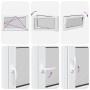 Ventana de sótano "RISOR" 100x70 cm oscilobatiente DIN derecha blanca de , Ventanas - Ref: Foro24-4108324, Precio: 174,91 €, ...