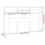 Weißes Kopfteilmöbel 180x19x103,5 cm von vidaXL, Kopf- und Fußteile - Ref: Foro24-811880, Preis: 71,14 €, Rabatt: %