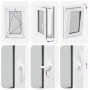 Ventana de sótano "RISOR" 50x75 cm oscilobatiente DIN izquierda antracita de , Ventanas - Ref: Foro24-4108385, Precio: 130,12...