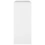 Estantería/divisor de espacios blanco 80x30x72 cm de vidaXL, Librerías y estanterías - Ref: Foro24-811691, Precio: 55,95 €, D...