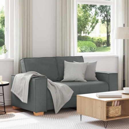 Sofá de 2 plazas  de tela gris oscuro, 120 cm | Foro24.es | Tu tienda online para hogar, jardín y más Foro24.es